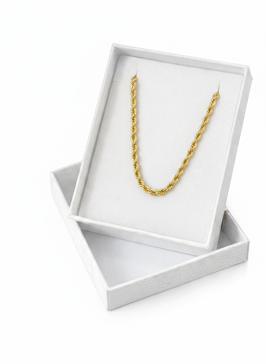Classic Twisted Gold Chain