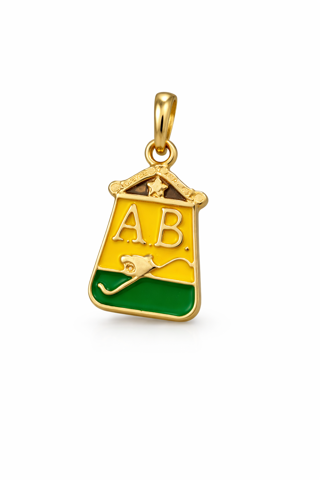Gold Atlético Bucaramanga Pendant