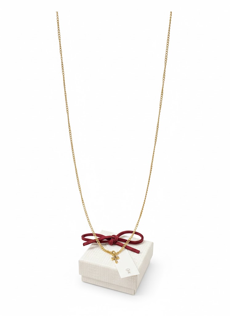 Dainty Gold Cross Pendant