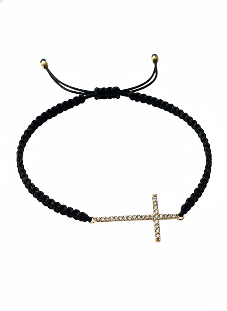 Sparkling Sideways Cross