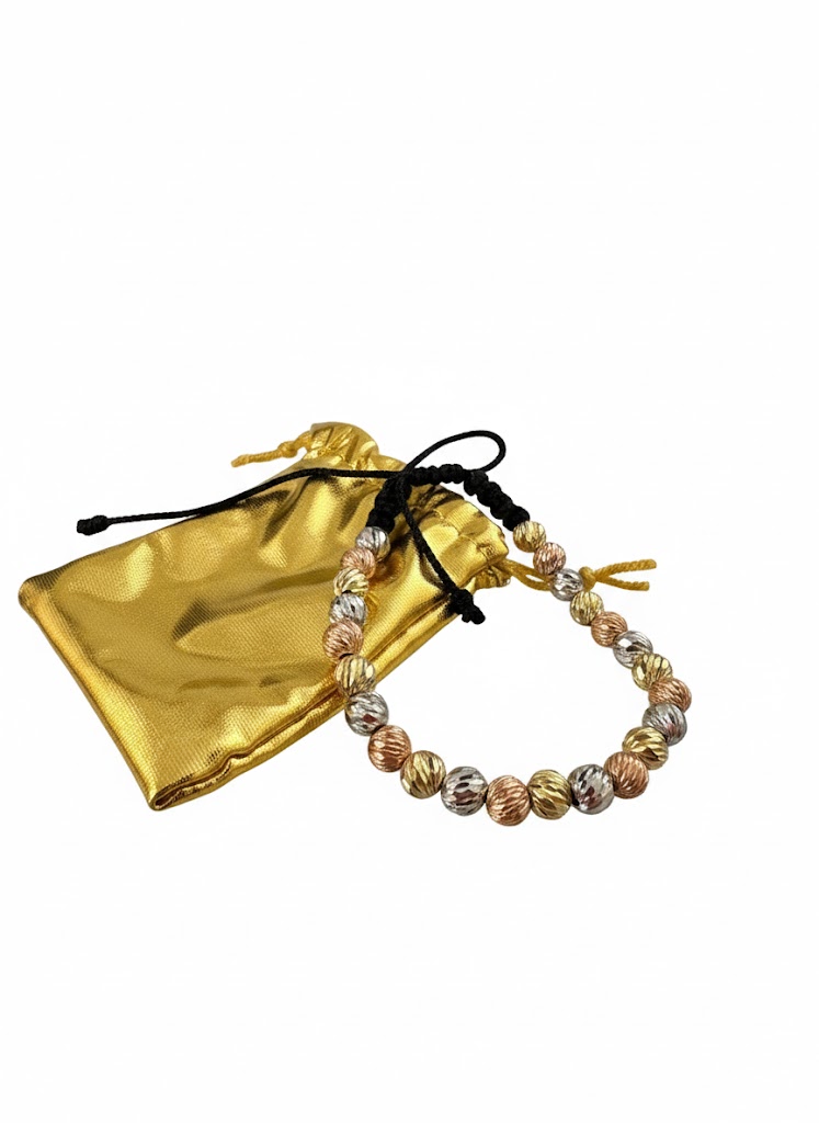 Full Tricolor Sphere Bracelet