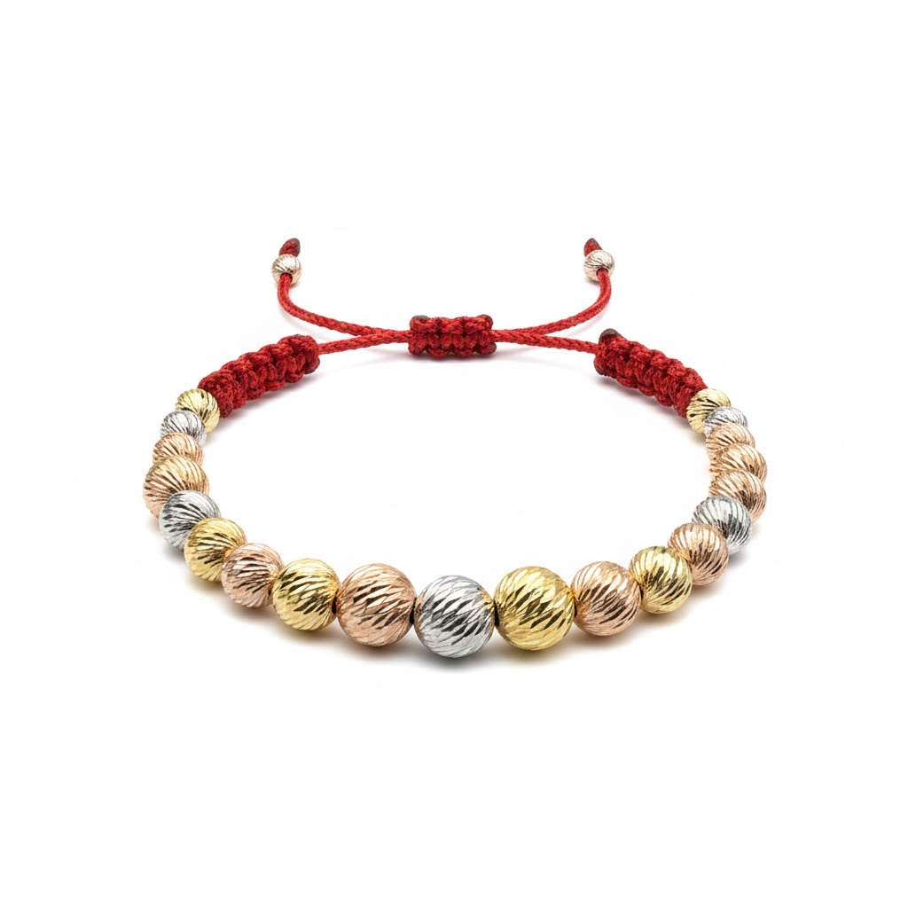 Tri-Tone Luxury Beaded Wrap