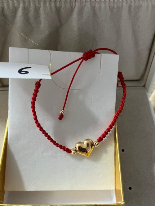 Red heart bracelet - Image 2